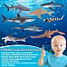 Развивающий набор мини фигурки Акулы (8 шт) от Toymany