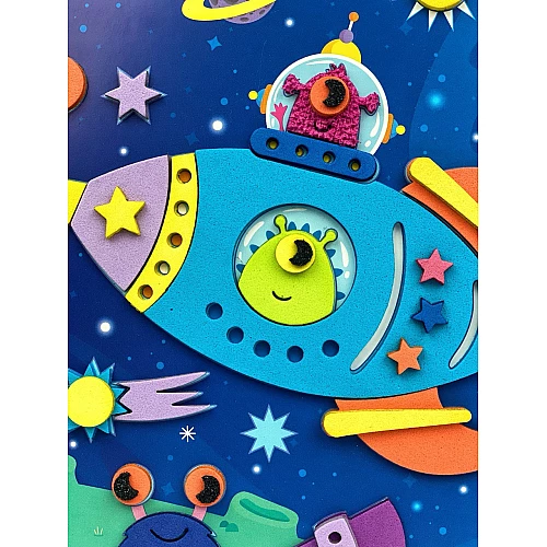 Набір для творчості м'яка аплікація Космос