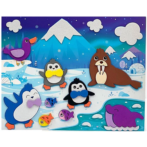 Набір для творчості М'яка аплікація Пінгвіни