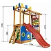 Детский игровой комплекс Babyland-15 с горкой и кольцами