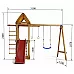 Дитячий ігровий комплекс Babyland-18 з гіркою і гойдалок