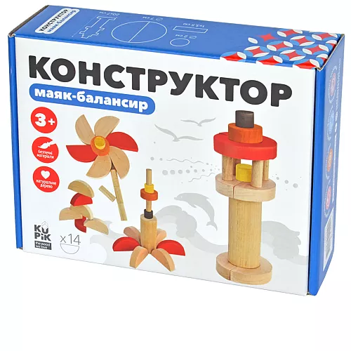 Развивающая игрушка балансир Маяк (14 элементов)