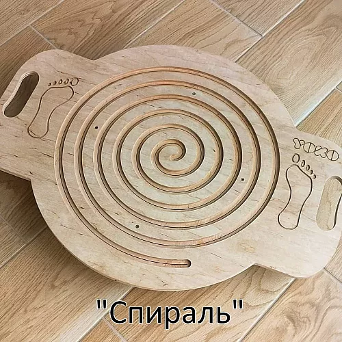 Сенсорна дошка балансир для ніг і рук з килимком
