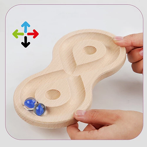 Балансир бесконечная восьмерка лабиринт с 2 шариками от Obetty