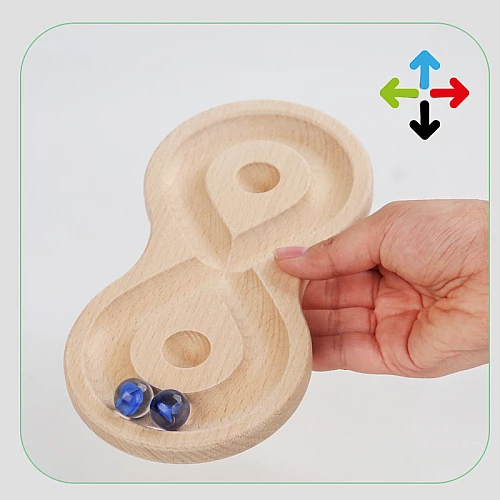 Балансир бесконечная восьмерка лабиринт с 2 шариками от Obetty