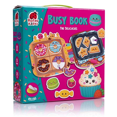 Розвиваюча гра Бізі бук. Смаколики