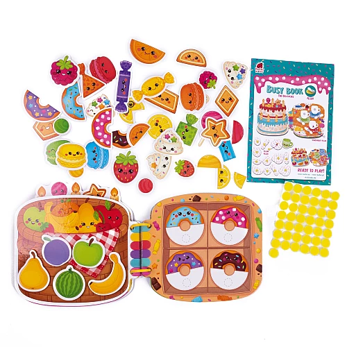 Розвиваюча гра Бізі бук. Смаколики