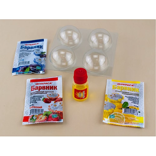 Набір для творчості Бомбочки-шипучки (4 шт)