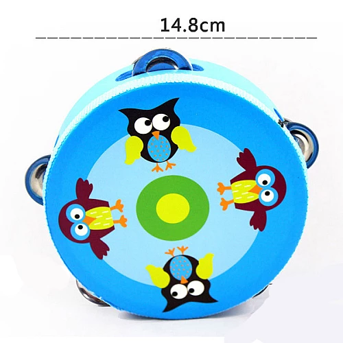 Розвиваюча музична іграшка кольоровий Бубон (15 см) від Obetty