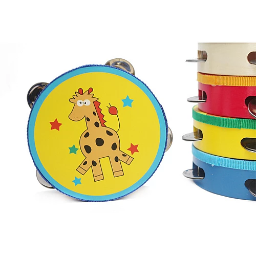 Розвиваюча музична іграшка кольоровий Бубон (15 см) від Obetty