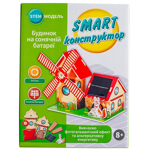 Научный STEM набор Дом на солнечных панелях