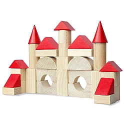 Строительный набор Красные пики (31 элемент)