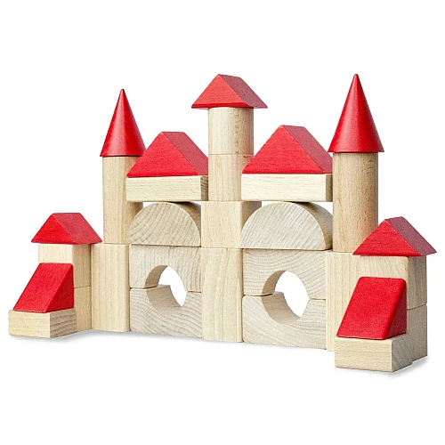 Строительный набор Красные пики (31 элемент)