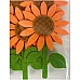 Набір для творчості декор з фетру Соняшник