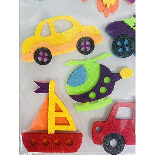 Набор для творчества декор из фетра Транспорт