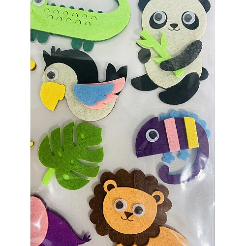 Набір для творчості декор з фетру Зоопарк