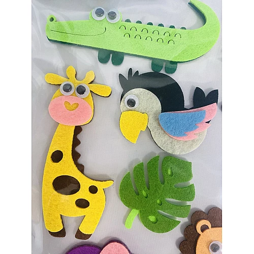 Набір для творчості декор з фетру Зоопарк