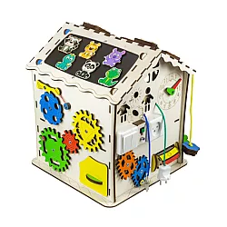 Развивающая игрушка Бизидом 30х30х40 см с подсветкой