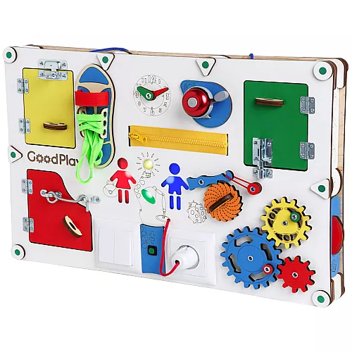 Розвиваюча іграшка Бізідошка 38х56х7 см з підсвічуванням