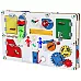Розвиваюча іграшка Бізідошка 38х56х7 см з підсвічуванням