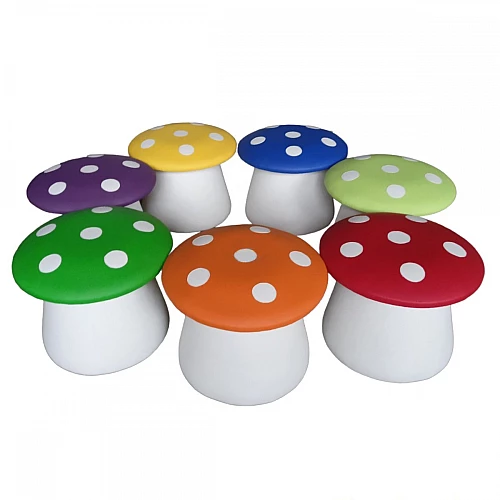 Дитячі пуфи Грибочки (7 шт)