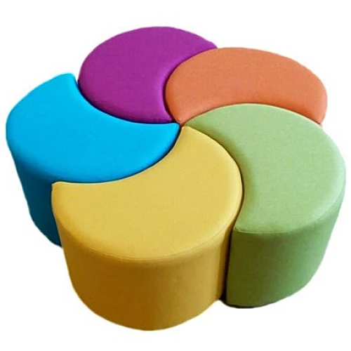 Дитячі пуфи Веселка (5 шт)