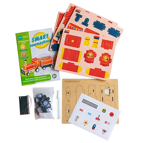 Науковий STEM набір Електричний потяг