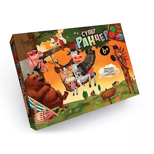 Настольная игра Люкс Ферма (для 2-4 игроков) Настольная игра Люкс Ферма (для 2-4 игроков)