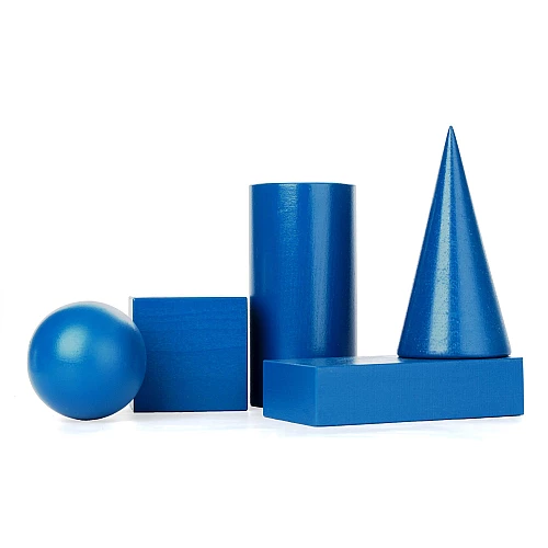 Обучающий набор Геометрические тела 5 шт