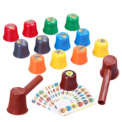Развивающая настольная игра Борьба с кротом (для 1-2 игроков) Развивающая настольная игра Борьба с кротом (для 1-2 игроков)
