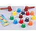 Развивающая настольная игра Борьба с кротом (для 1-2 игроков)