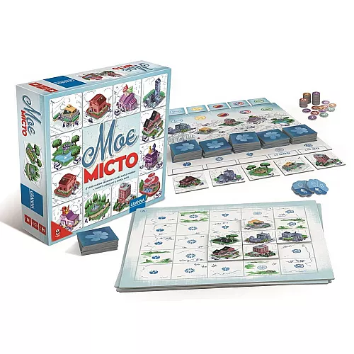 Настольная игра Мой город от Granna Настольная игра Мой город от Granna