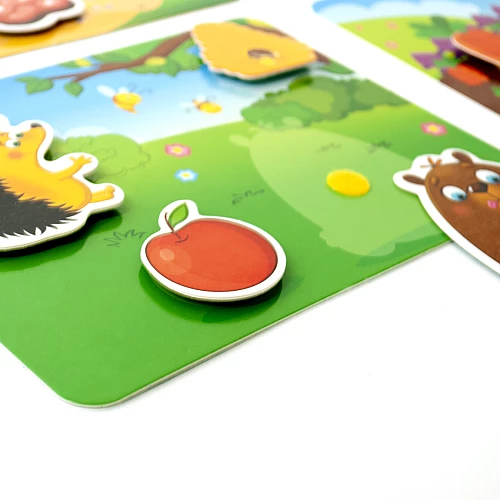 Игра с липучками Кто что ест? Игра с липучками Кто что ест?