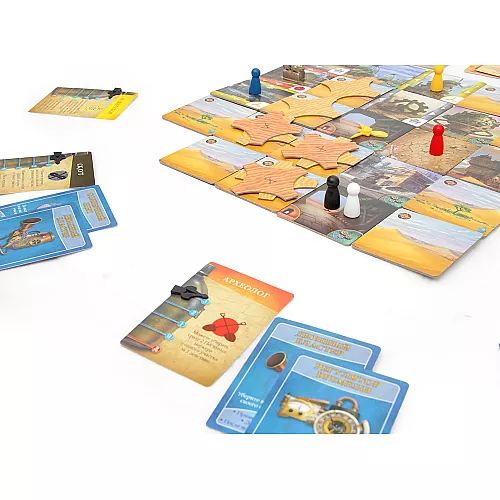 Настольная игра Запретная пустыня: Жажда Выживания (для 2-5 игроков) Настольная игра Запретная пустыня: Жажда Выживания (для 2-5 игроков)