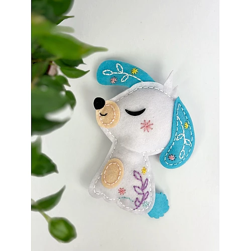 Набір для творчості іграшка з фетру Цуценя