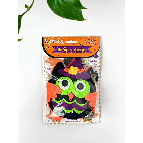 Набір для творчості іграшка з фетру Совеня