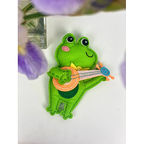 Набір для творчості іграшка з фетру Жабка