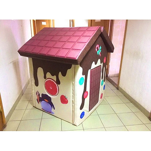 М'який ігровий будиночок Фрукти (100 х 100 х 140 см)