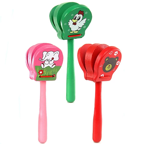 Развивающая музыкальная игрушка кастаньеты Руди