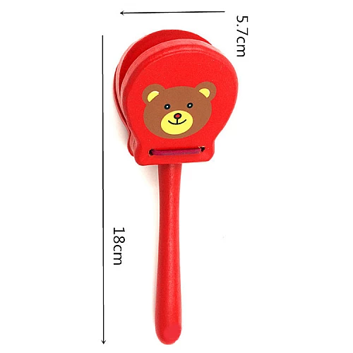 Развивающая музыкальная игрушка кастаньеты Руди