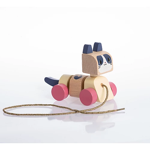 Розвиваюча іграшка-каталка Котик