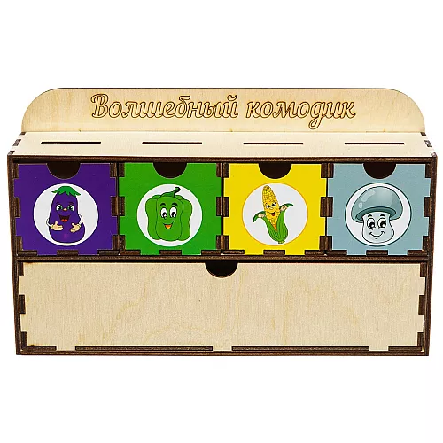 Розвиваючий набір Монтессорі сортер Овочі 1