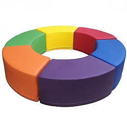 Комплект пуфів Змійка (6 шт)