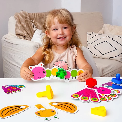 Игра-конструктор Fisher-Price Макси болтики Игра-конструктор Fisher-Price Макси болтики