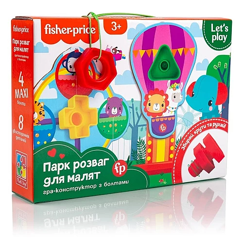 Игра-конструктор Fisher-Price Парк развлечений Игра-конструктор Fisher-Price Парк развлечений