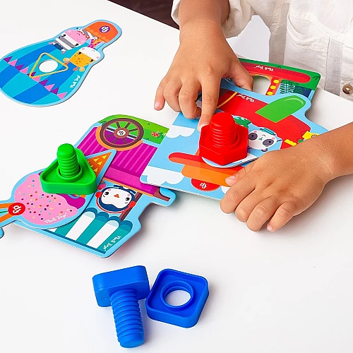 Игра-конструктор Fisher-Price Парк развлечений Игра-конструктор Fisher-Price Парк развлечений