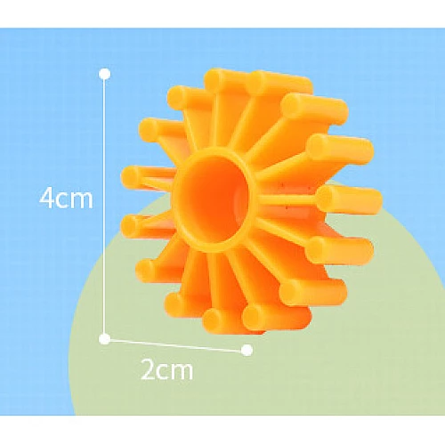 Конструктор механічні зубці Шестерні (108 деталей) від Obetty