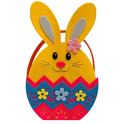 Кошик з фетру Великодній кролик