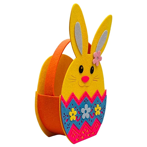 Кошик з фетру Великодній кролик
