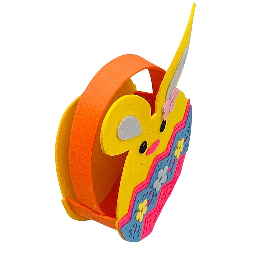 Кошик з фетру Великодній кролик